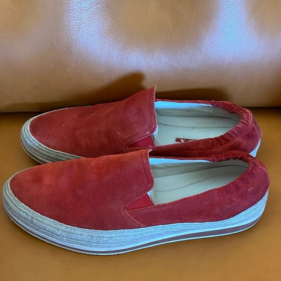 Prada Suede Slip-On Shoes - Picture 4 of 11